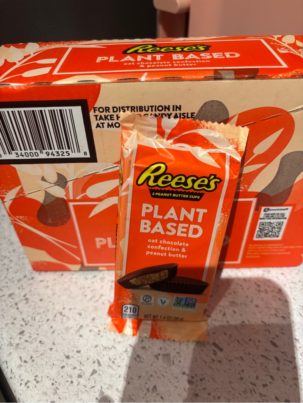 Plant Based Reeses Peanut Butter Cups 12pack